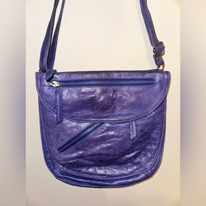Arza- Rolita Crossbody Bag in Periwinkle Purple